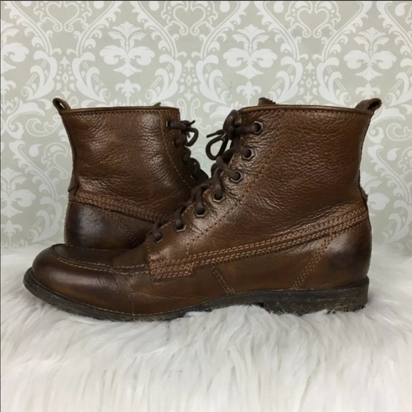 Frye Phillip work boots. Run a little small. - Picture 2 of 5